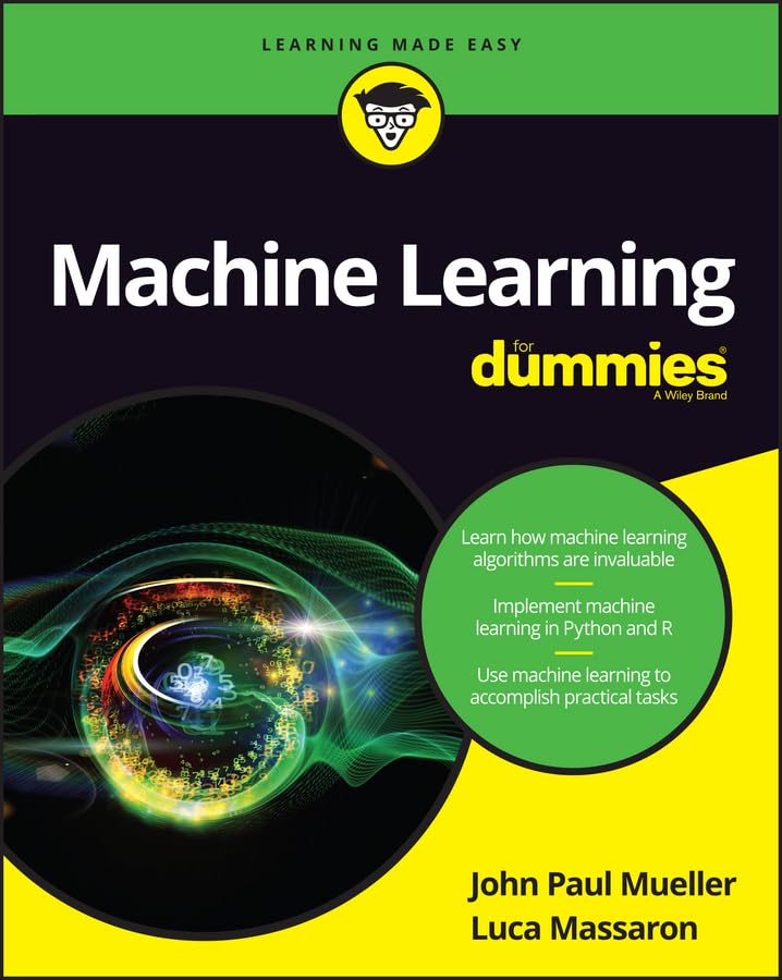 Machine Learning For Dummies 1st ed